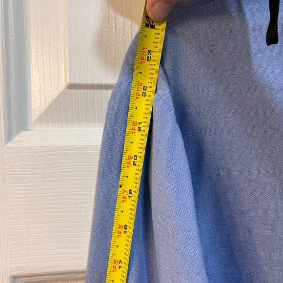 Vtg Womens Linen Infused Button Front Top Sz XL Embroidered Hummingbirds Cottage - Picture 8 of 9